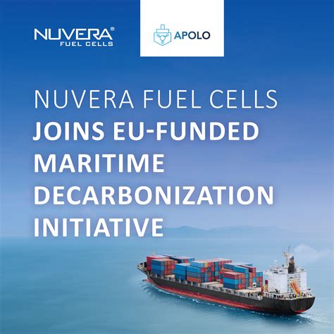 Nuvera Fuel Cells Joins EU-Funded Maritime Decarbonization Initiative