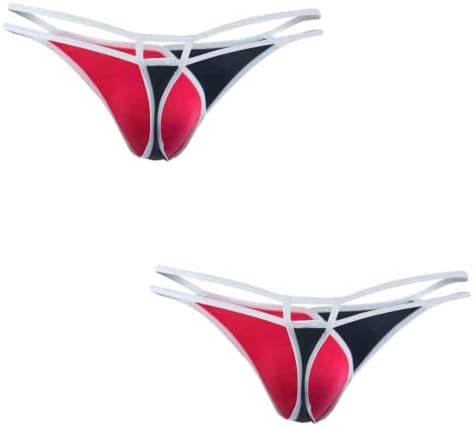 Buy BRUCHI CLUB Men's Colored Block Anit Bacterial Bamboo Thongs Pack ...