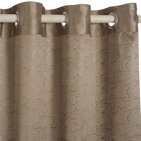 Buy SWAYAM Paisley Jacquard Blackout Window Curtain- 121 X 152 cm from ...