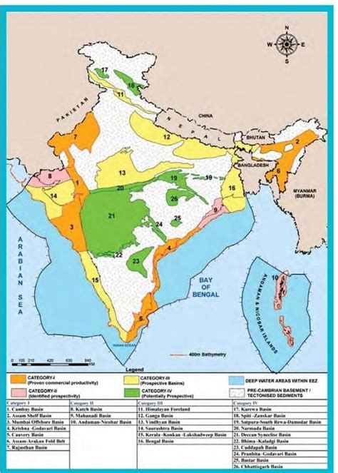 Places where coal petroleum and natural gas are found in india map ...