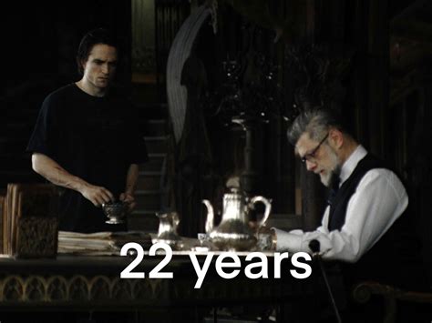 The age gaps between Bruce and Alfred’s actors : r/batman