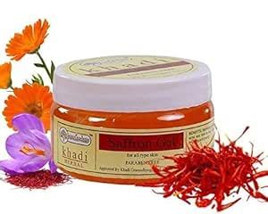 Khadi Rishikesh Pure Saffron Gel For Lightening Whitening Skin Tone ...