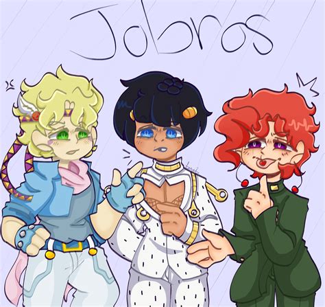 My Favorite Jobros (Drawn by me) 🏽😔💖💞 : r/StardustCrusaders