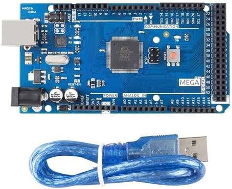 Robomalls™ Mega 2560 R3 with USB Cable Compatible with Arduino : Amazon ...