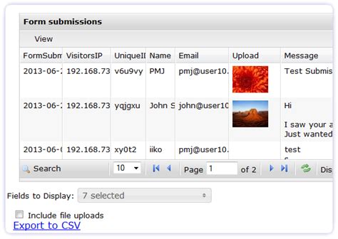 Simfatic Forms : build unlimited web forms.