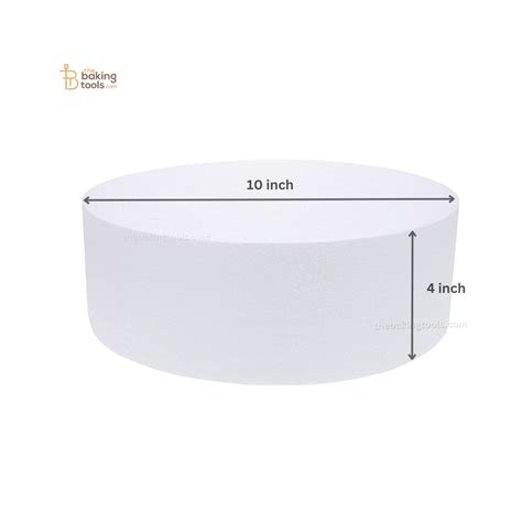 Round Dummy Cake 10 Inch (NO DAMAGE CLAIMS)