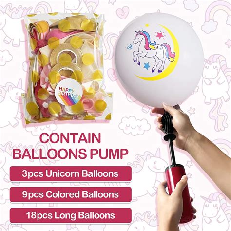 TYHJOY Unicorn Birthday Decorations For Girls, Unicorn India | Ubuy