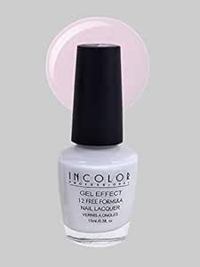 Buy INCOLOR Gel Effect Nail Polish, Quick Drying Nail Lacquer, Light ...