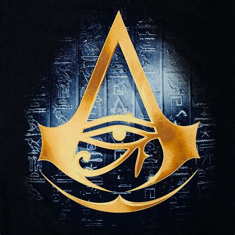 Assassins Creed - Origins Logo T-Shirt black | Assassin's Creed | Elbenwald
