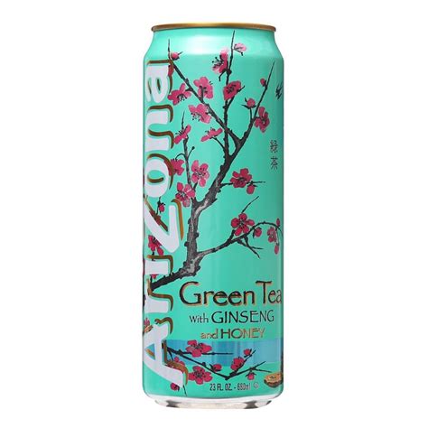 Arizona Green Tea Ginseng Zero Calorie 680 ml | Acquista Arizona Green ...