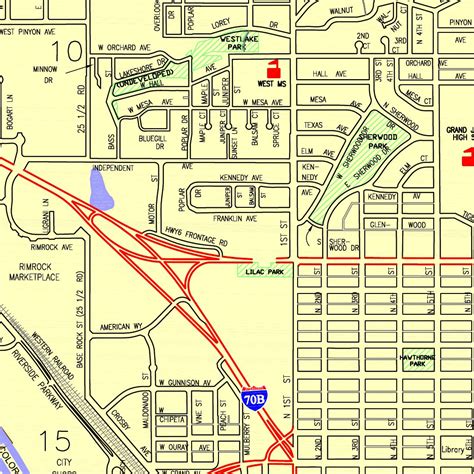 Grand Junction, Colorado Map by Avenza Systems Inc. | Avenza Maps