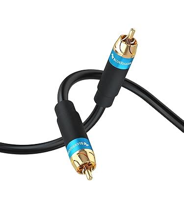 Buy BlueRigger Audio RCA Cable with Gold Plated connectors (1 RCA ...