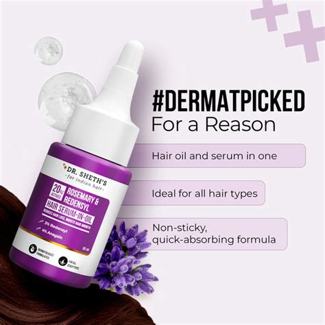 Rosemary & Redensyl Hair Serum-in-Oil - 30ml – Dr Sheth's