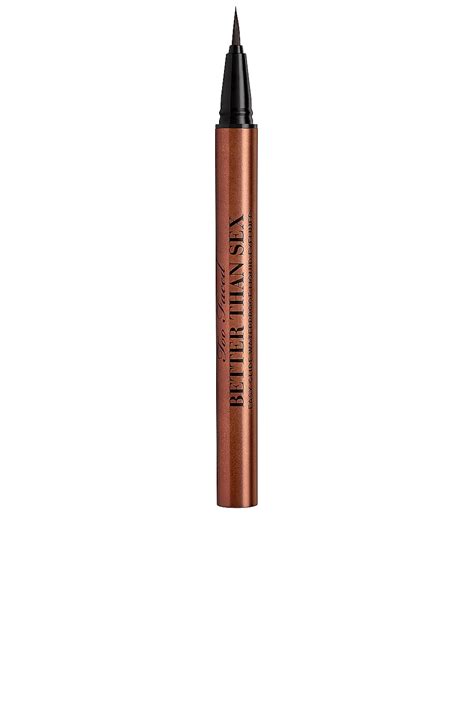 Too Faced Better Than Sex Easy Glide Waterproof Liquid Eyeliner in ...