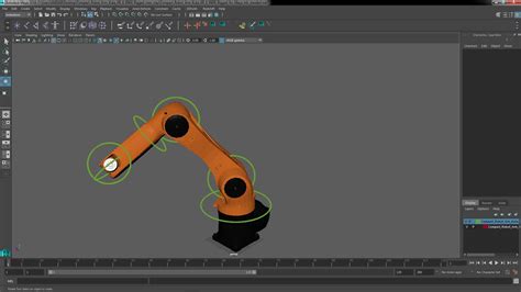 3D Compact Robot Arm Kuka KR 6 R900 Rigged for Maya model | 3D Molier ...