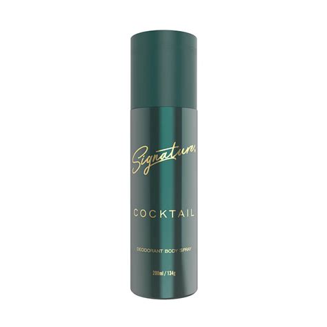 Signature Cocktail Deodorant - 10 International Frangrances Just in 1 ...