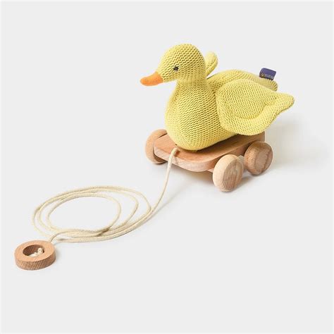 Mi Arcus - Push & Pull Duck Soft Toys - Buy Duck Stuffed Toy For Kids