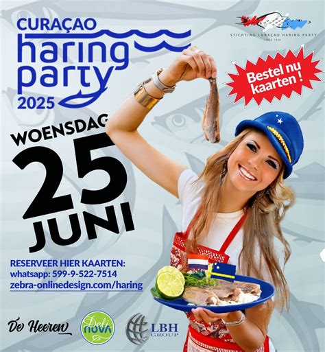 Curacao Haring Party 2025, De Heeren, Willemstad, 25 June 2025 | AllEvents
