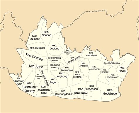 Daftar kabupaten dan kota di Jawa Barat