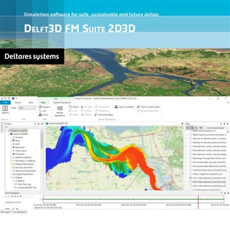 Delft3d Modeling 的图像结果