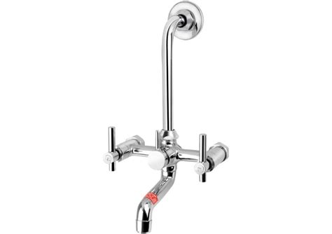 GURU KRUPA 2 In 1 Wall Mixer, CP Finish (Silver) GKS-111 : Amazon.in ...