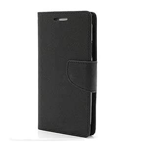 G2U Diary Wallet Style Flip Cover for Red Mi Note 5 Pro (Black ...