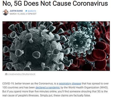 5G技术导致新冠病毒传播？美国社交网站假新闻令人捧腹_腾讯新闻