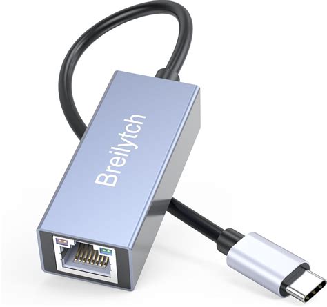 Breilytch USB C to Ethernet Adapter 3.0, USB Type-C Gigabit India | Ubuy
