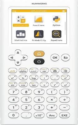 Image result for Numworks Calculator Python