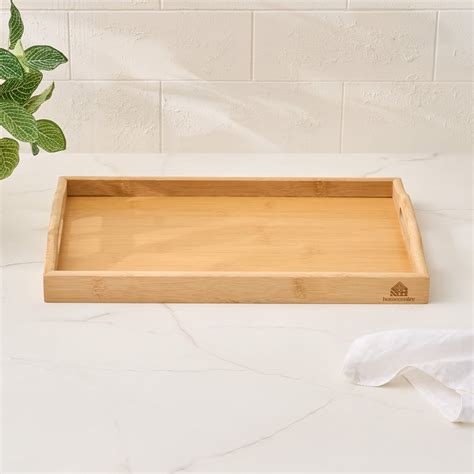 Buy Spinel Rutgers Bamboo Serving Tray - 36x23x4cm from Home Centre at ...