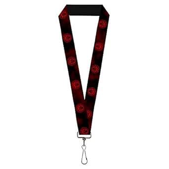Buy Lanyard Hydra Logo Smoke Black Reds at Amazon.in