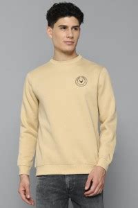Allen Solly Full Sleeve Solid Men Sweatshirt - Buy Allen Solly Full ...