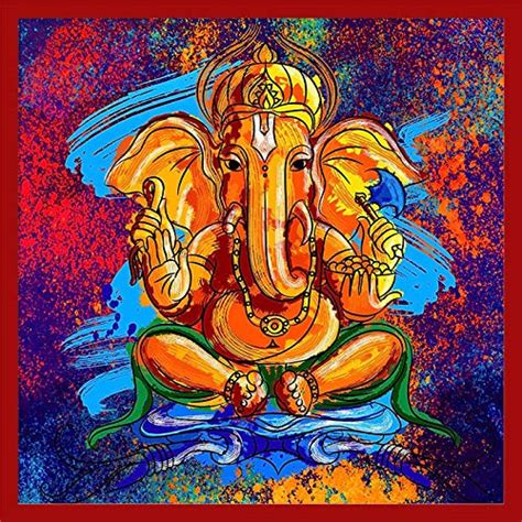 wallpics® Ganesh | Ganesha Painting Poster Large Size Jumbo vnyl ...