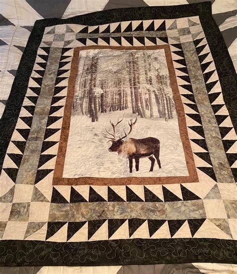 Panel Quilts with Borders 的图像结果