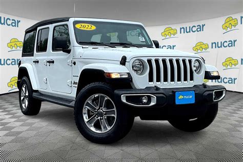 Pre-Owned 2022 Jeep Wrangler Unlimited Sahara Sport Utility in Saint Albans #A02762 | Nucar Ford ...