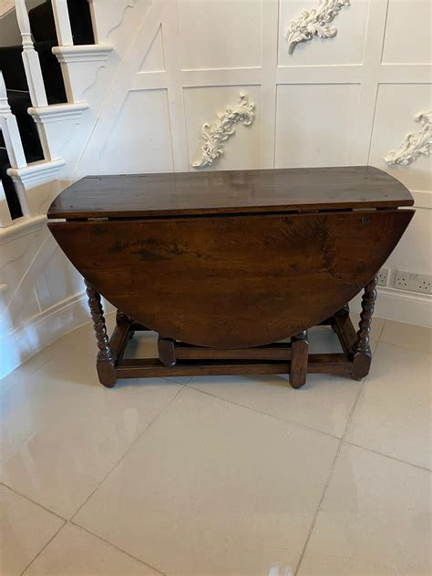 Antique 17th Century Oak Gateleg Table For Sale at 1stDibs | gateleg ...