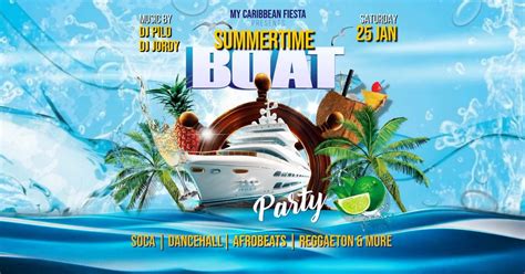 Caribbean Fiesta: Summertime Boat Party, Mooloolaba Wharf, 25 January ...