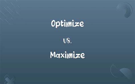 Image result for Optimize Definition Dictionary