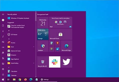 Image result for Change My Start Menu Color