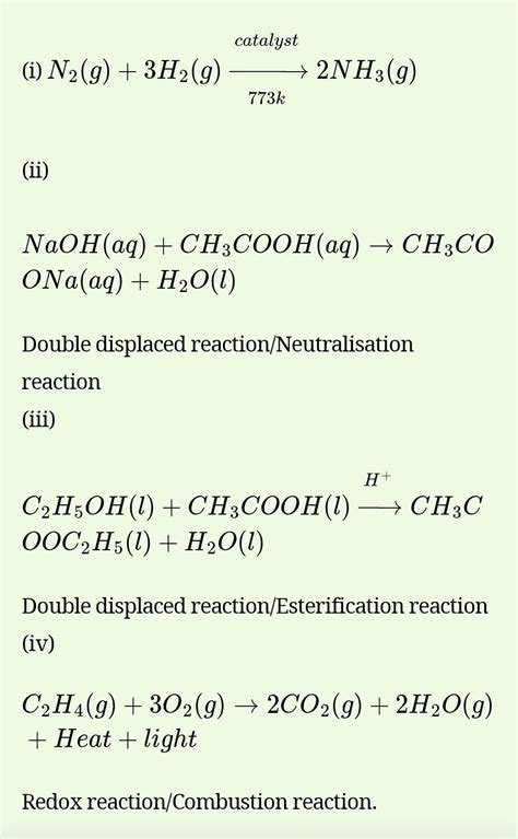 Q1. Write the balanced chemical equations for the following reactions ...