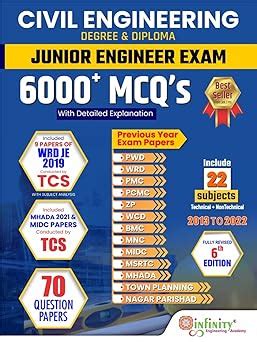 Civil Engineering Degree & Diploma Junior Engineer Exam 6000+ MCQ'S ...