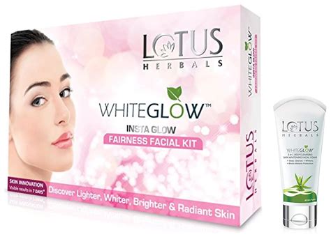 Lotus Herbals Whiteglow Insta Glow 1 Facial Kit| 40g & Lotus Herbals ...
