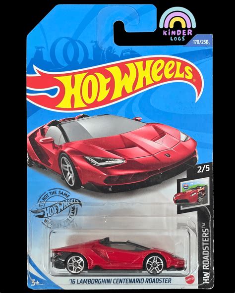 Hot Wheels 2016 Lamborghini Centenario Roadster - Red (2018 Imported ...