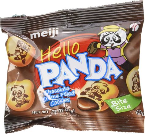 Amazon.com: Meiji Hello Panda Cookies, Chocolate Crème Filled - 32 ...