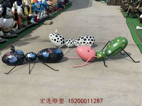 广东玻璃钢厂家直销户外园林景观小品蚂蚁乐队雕塑卡通昆虫造型-阿里巴巴