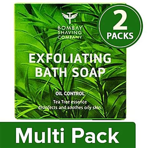 Buy Bombay Shaving Company Soap - Oil Control Bath, Tea Tree with ...