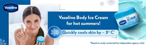 Vaseline Body Ice Cream, 165 g : Amazon.in: Fashion