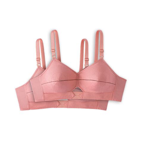 Priyasajini Round Stitch Bra - Pack of 2 | Blossom