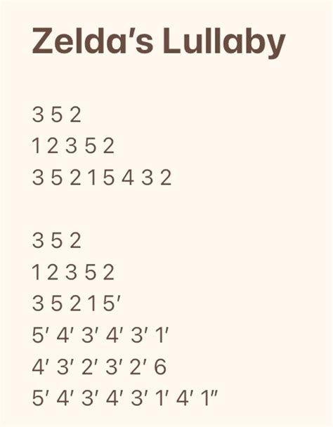 Image result for Kalimba Music Using Numbers