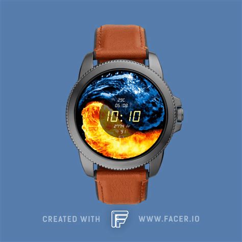 MC - Watchface Themes - MC Fire and Water - watch face for Apple Watch ...